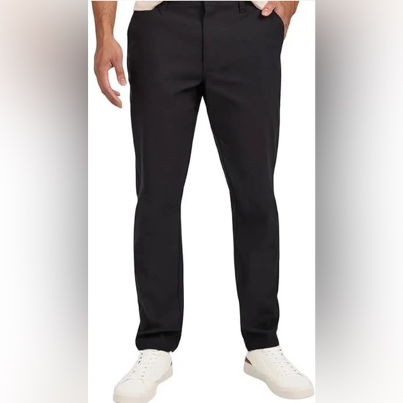 NEW Men's Weatherproof Vintage Black Hybrid Tech Pants Size 34x29 - Picture 1 of 9